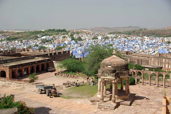 Blaue Stadt Jodhpur Rajasthan — Stockfoto