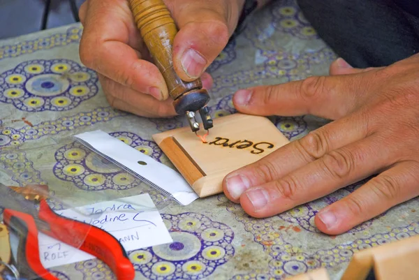 Sewing Process Workshop — Stock Photo, Image