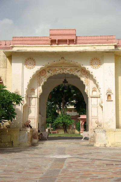Puerta Del Fuerte Jojawar Rajastán —  Fotos de Stock
