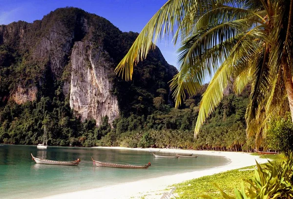 Arischer Blick Auf Die Insel — Stockfoto