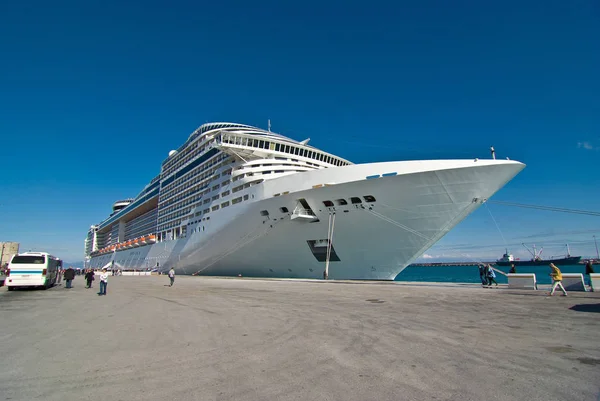 Bateau Croisière Eau Mer Paquebot Croisière — Photo