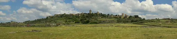 Vista Panorâmica Bela Arquitetura Medieval Fortaleza — Fotografia de Stock