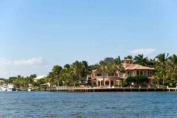 Luxury Villa Fort Lauderdale — Stock Photo, Image