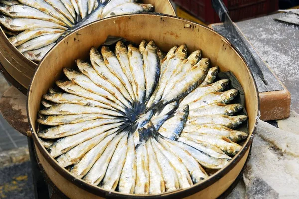 Морепродукты Рыбный Рынок — стоковое фото