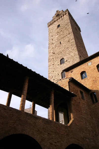 San Gimignano Una Città Collinare Italiana Toscana — Foto Stock