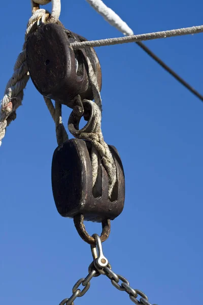 Guide Pulley Sailor — Stock Photo, Image