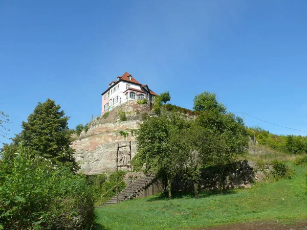 Vista Panorâmica Majestosa Arquitetura Medieval — Fotografia de Stock