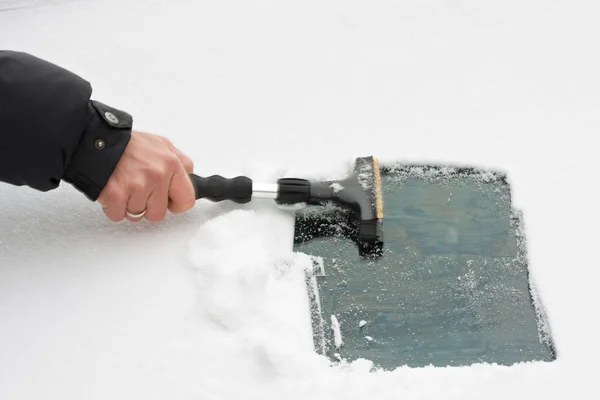 Hand Ice Scraper — Fotografia de Stock
