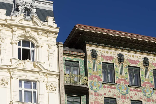 Wiener Architektur Jugendstil Otto Wagner — Stockfoto