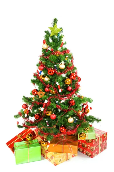 Christmas Tree Christmas Gifts — Stock Photo, Image