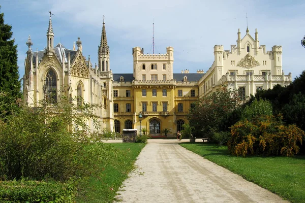 Česká Republika Zámek Lednice Unesco — Stock fotografie