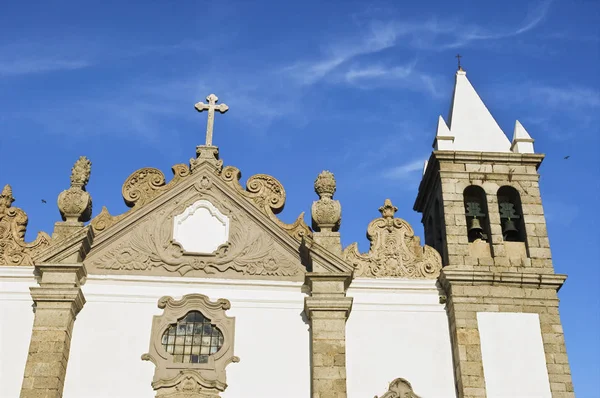Εκκλησία Του Salvador Alcacovas Πορτογαλία — Φωτογραφία Αρχείου