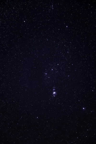 Leitosa Céu Noturno Com Estrelas — Fotografia de Stock