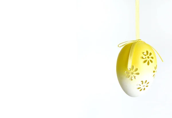 Easter Eggs Shape Christmas Tree — Stock Photo, Image