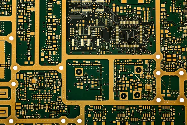 Printplaat Elektronica Engineering — Stockfoto