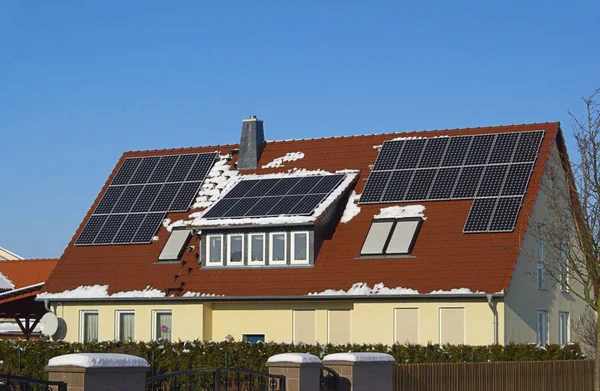 Impianto Solare Impianto Solare — Foto Stock