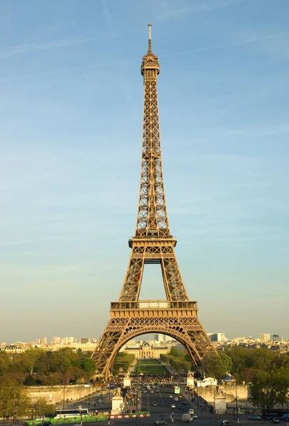 Torre Eiffel Noite — Fotografia de Stock