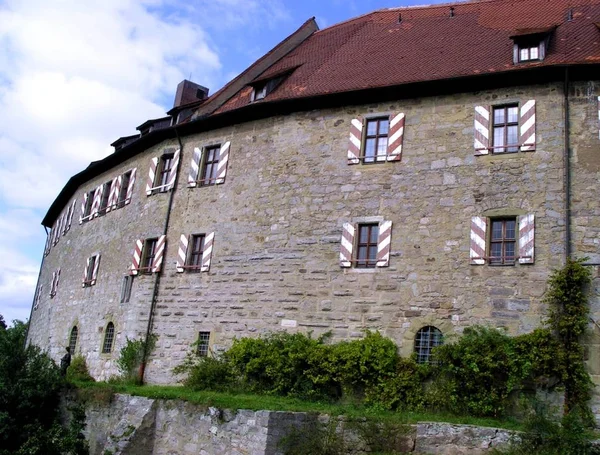 Burg Hoheneck Franken Reise Und Architekturkonzept — Stockfoto