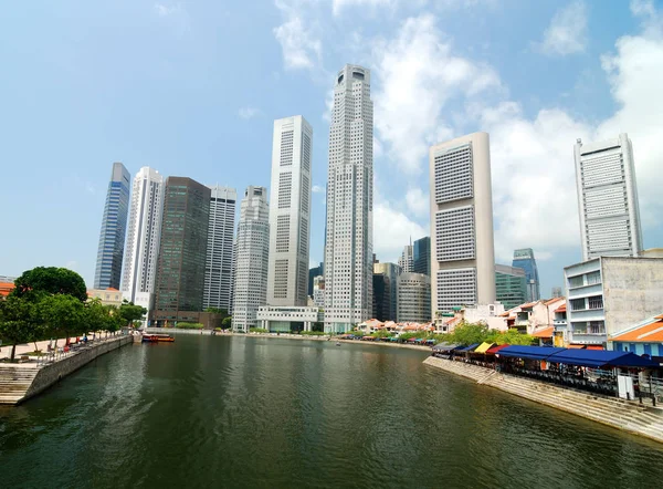 Vue Panoramique Sur Majestueuse Ville Urbaine — Photo