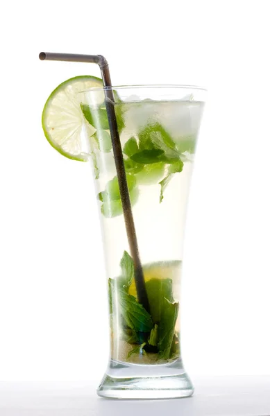 Mojito Coquetel Verão Bebida Fresca — Fotografia de Stock