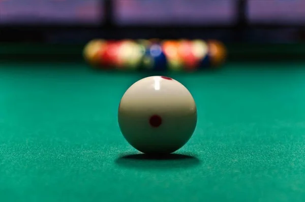 Bilardo Masa Oyunu Spor — Stok fotoğraf