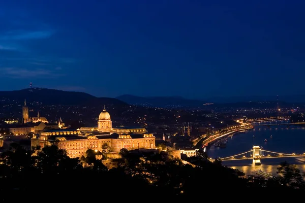 Vista Panorâmica Majestosa Cidade Urbana — Fotografia de Stock