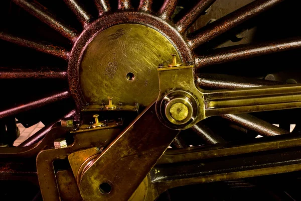 Old Rusty Metal Wheel — Stock Photo, Image