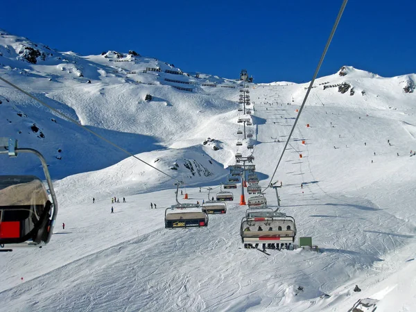 Vue Panoramique Sur Magnifique Paysage Alpin — Photo