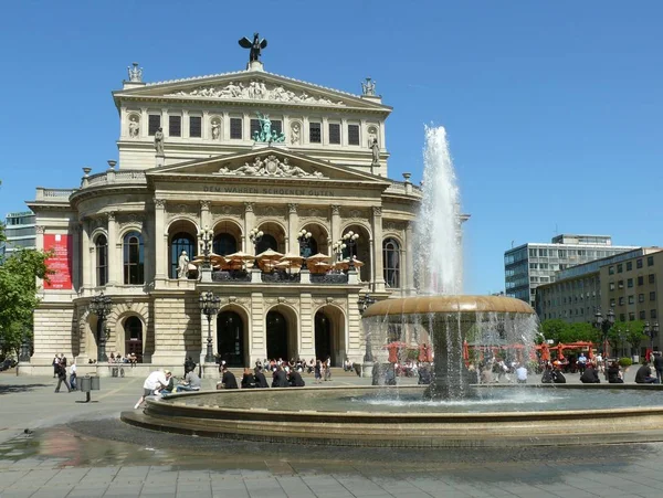 Alte Oper Frankfurt — Stockfoto