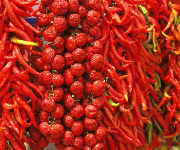 Kuiva Tomaatti Chili — kuvapankkivalokuva