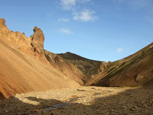 Iceland Parque Nacional Canyon Fjallabak — Fotografia de Stock