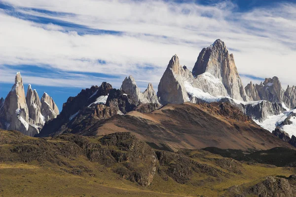 Uitzicht Alpen Hoogste Meest Uitgestrekte Bergen — Stockfoto