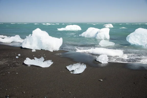 Iceberg Gelo Congelado Inverno Neve — Fotografia de Stock