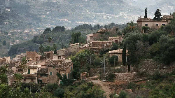 Scenic View Atmospheric Village Landscape — Stock Photo, Image