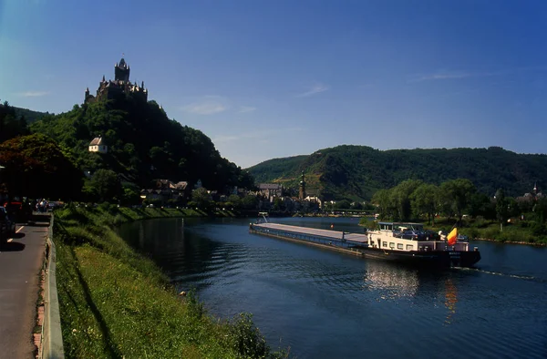 Vista Sul Fiume Sul Ponte Nella Città Stoccolma Svezia — Foto Stock