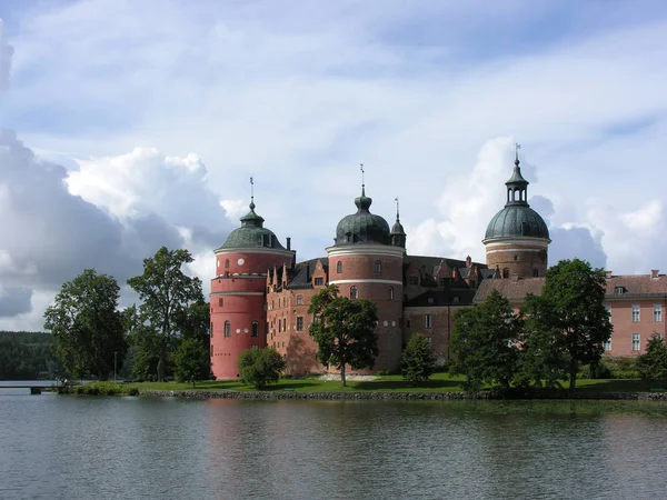 Castillo Gripsholm Concepto Viaje Arquitectura — Foto de Stock