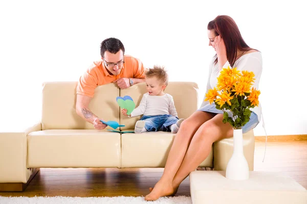 Family Home Indoor — Stock Photo, Image