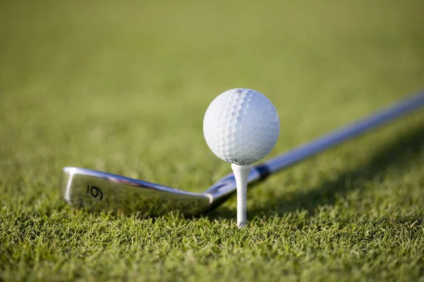 Golfe Jogo Bola Conceito Esporte — Fotografia de Stock