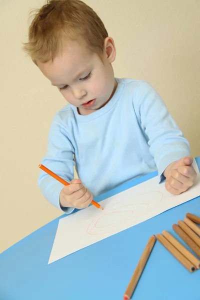 Ritratto Bambino Carino Concetto Infanzia Felice — Foto Stock