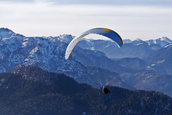 Vista Panorámica Del Majestuoso Paisaje Los Alpes — Foto de Stock