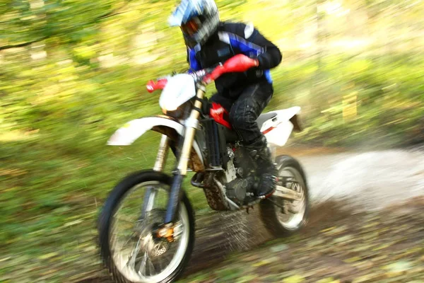 Motion Blur Road Motocykl — Stock fotografie