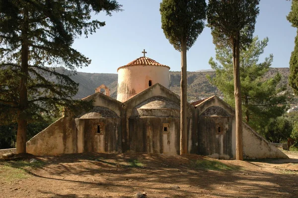 Церковь Панагия Кера Фетце — стоковое фото