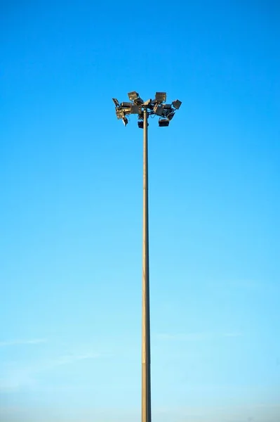 Straatlamp Straatlantaarn Elektriciteit — Stockfoto