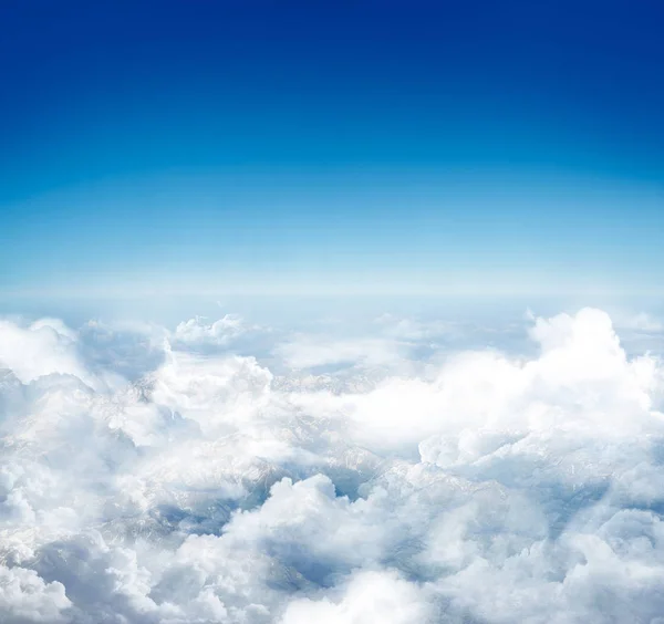 Πάνω Από Σύννεφα — Φωτογραφία Αρχείου
