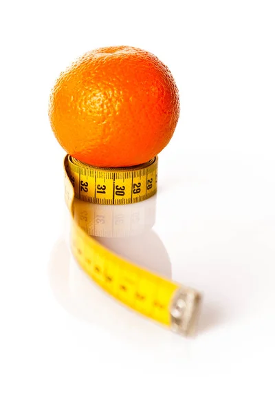 Orange Measuring Tape Measure Royalty Free Stock Images
