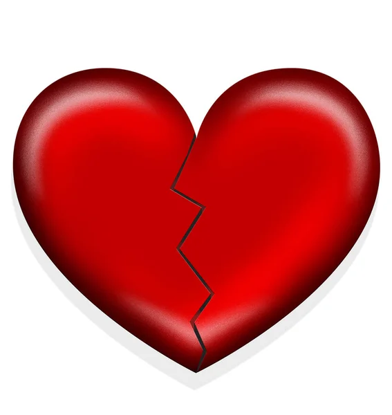 Karta Srdce Pozadí Dovolená Koncept — Stock fotografie