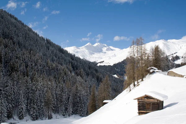 Vista Panorâmica Bela Paisagem Alpes — Fotografia de Stock