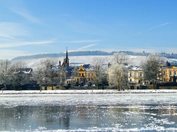 Bernkastel Kues Zimą — Zdjęcie stockowe