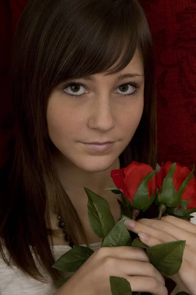 Barevné Pozadí Pro Valentýnské Přání — Stock fotografie
