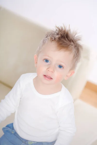 Scenic View Cute Toddler Child — Stock Photo, Image